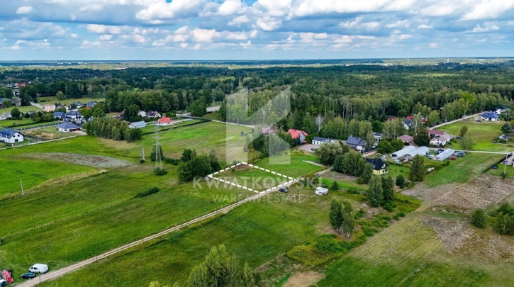 Działka Sprzedaż Wiązowna Kościelna Geodetów 1